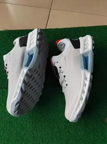 27.0cm (EU43) 새상품급 ECCO 남성용 골프화 화이트
