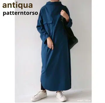 컨디션 최상 patterntorso 안티카 플랩 포켓 롱 원피스