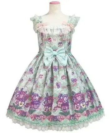 angelic pretty Lacy Pansy JSK 민트