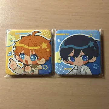 앙스타 두근두근 캔뱃지 TrickStar 아케호시 스바루 히다카 호쿠토