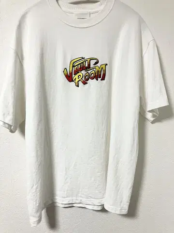 vaultroom x STREET FIGHTER 로고 티