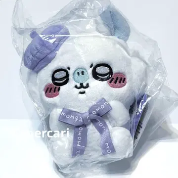 치이카와 도쿄 기념품 모몽가 앉은 봉제 인형 택 포함 새상품 미개봉