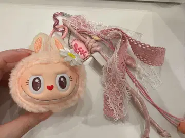 라부부 머리 부부 봉제 인형 키링 스트랩