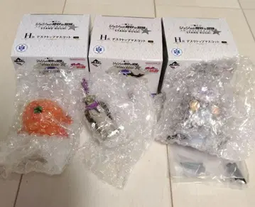 제일복권 죠죠 H상 데스크탑 마스코트 3종