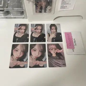kep1er BUBBLE GUM 봉입 트레이딩 카드 채현