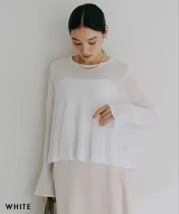 베이스먼트 온라인 페플럼 시어 탑 BASEMENT online