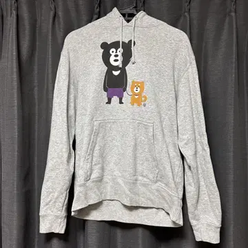 BEAMS T 후드티 (그레이) M 사이즈