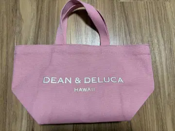 DEAN & DELUCA 하와이 한정판 핑크 토트백 S 사이즈