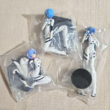 에반게리온 아야나미 레이 영 에이스 부록 카이요도 피규어 3점 세트