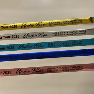 Eve Under Blue Tour 2025 은색 테이프 5색 8/24