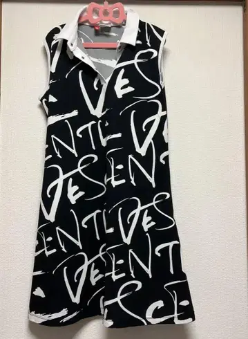 [DESCENTE] 슬리브리스 폴로 원피스