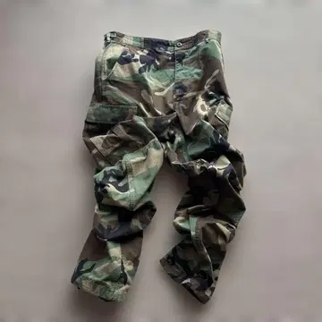 US ARMY 미군 우드랜드 카모 밀리터리 카고 팬츠 M 사이즈