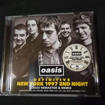 Oasis Definitive New York 97 2CD 수정 디스크