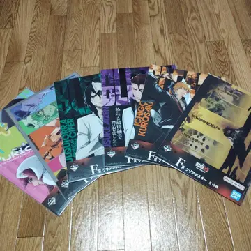 BLEACH 제일복권 F상 클리어 포스터 6매 세트
