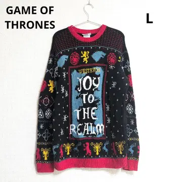 0196 GAME OF THRONES 게임 오브 스론즈 스웨터 L