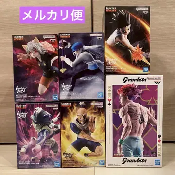 새상품 미개봉 HUNTER x HUNTER 묶음 판매 피규어 6개 세트
