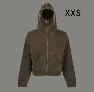 Entire Studios Full Zip Foodie Brown xxs