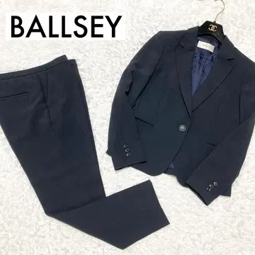 새상품급 BALLSEY 셋업 자켓 수트 셋업 네이비 38 36