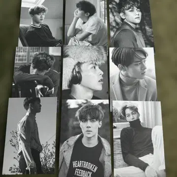EXO 엽서 세트 9매