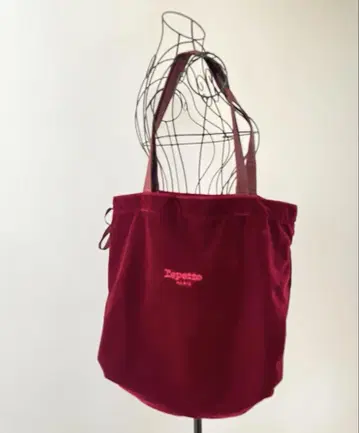 레페토 벨로아 토트백 보르도 repetto