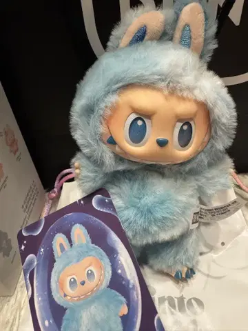 [정품] 라부부 에너지 HOPE 호프 봉제 인형 펜던트 labubu