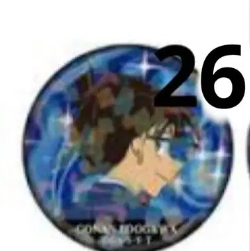 명탐정 코난 홀로그램 캔뱃지 에도가와 코난 26개