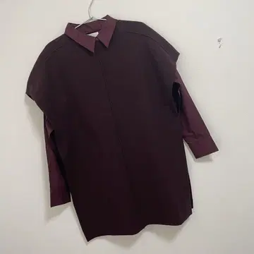 아메리 PONCHO VEST WITH SHIRT