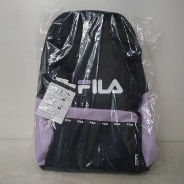 [새상품] FILA/휠라/더블 포켓 백팩/38L/퍼플