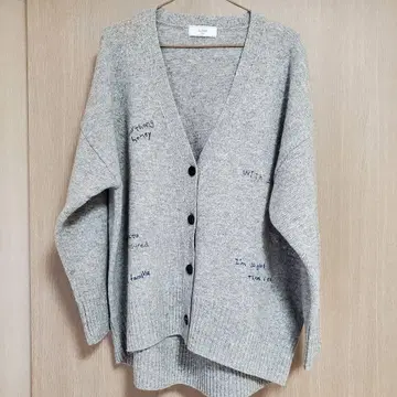 SLOBE IENA embroidery 가디건