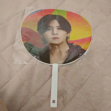 쟈니즈 부채 컬러풀 디자인