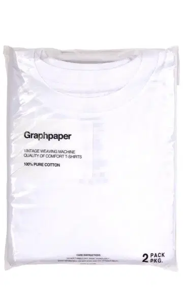 Graphpaper Pack 티셔츠 4 1매