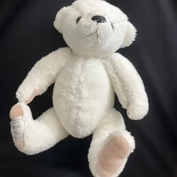 요시카와 테루미 테디베어 TEDDY BEAR 하얀 곰 봉제 인형