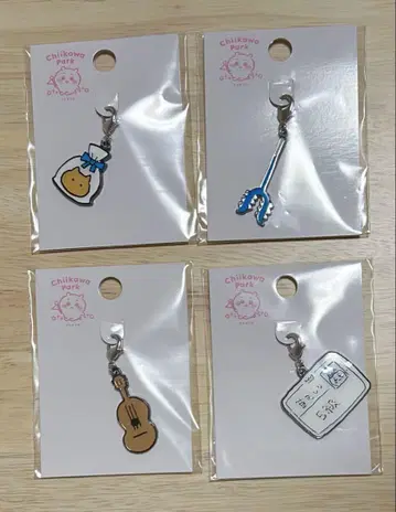치이카와 치이카와 파크 잡화 참 하치와레 4세트 사스마타, 기타 등