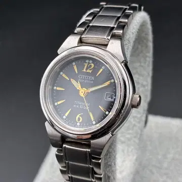 CITIZEN E011-S036470 원형 라운드 실버