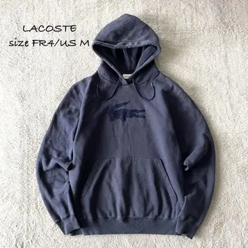 [구제] LACOSTE 빅 와니 후드티 네이비 FR4/US M