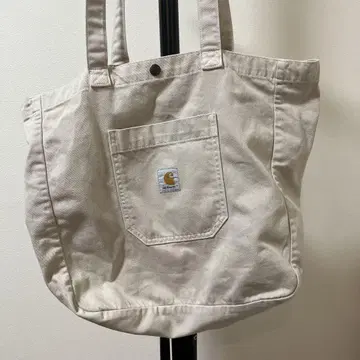 Carhartt 베이지 토트백