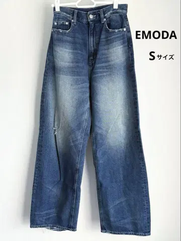 [ EMODA ] 빈티지 루즈 청바지