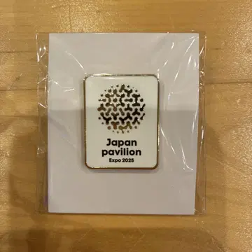 Japan pavilion Expo 2025 핀 배지