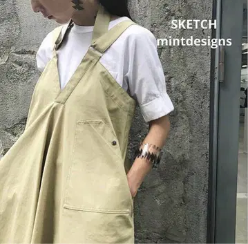 mintdesigns 오버롤 스커트