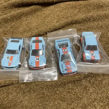 핫휠 Gulf Racing 미니카 4대 세트