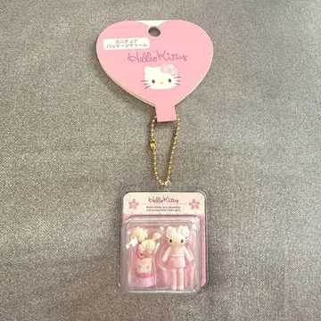 산리오 헬로키티 롱 레그 키티 미니어처 패키지 참