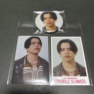 엔도 츠바사 SPARKLE SUMMER 트레이딩 카드 캔뱃지