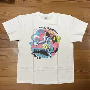 Mrs. GREEN APPLE 젠진미도달과 리라이언스 T셔츠 L사이즈