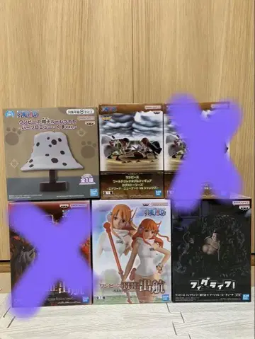 원피스 피규어 4개 세트