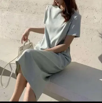 벌스데이 바쉬 민트 원피스 예쁨