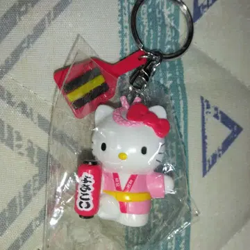 레어 헬로키티 요사코이 키티 지역 키링