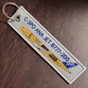 스타 워즈 C-3PO ANA JET B777-200 플라이트 택 새상품