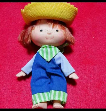 레트로 소프트 비닐 인형 스트로베리 숏케이크