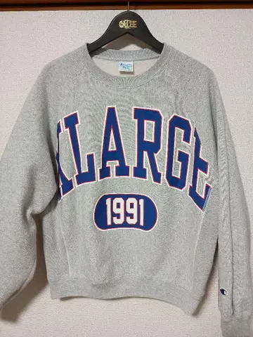 X-LARGE x Champion 콜라보 트레이닝복
