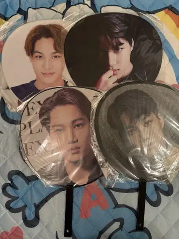 EXO 카이 KAI 부채 세트
